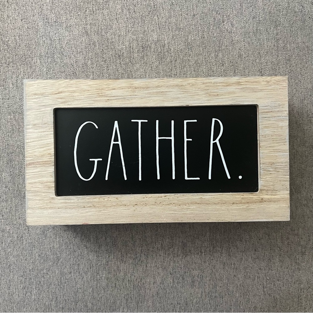 Gather Rae Dunn Sign